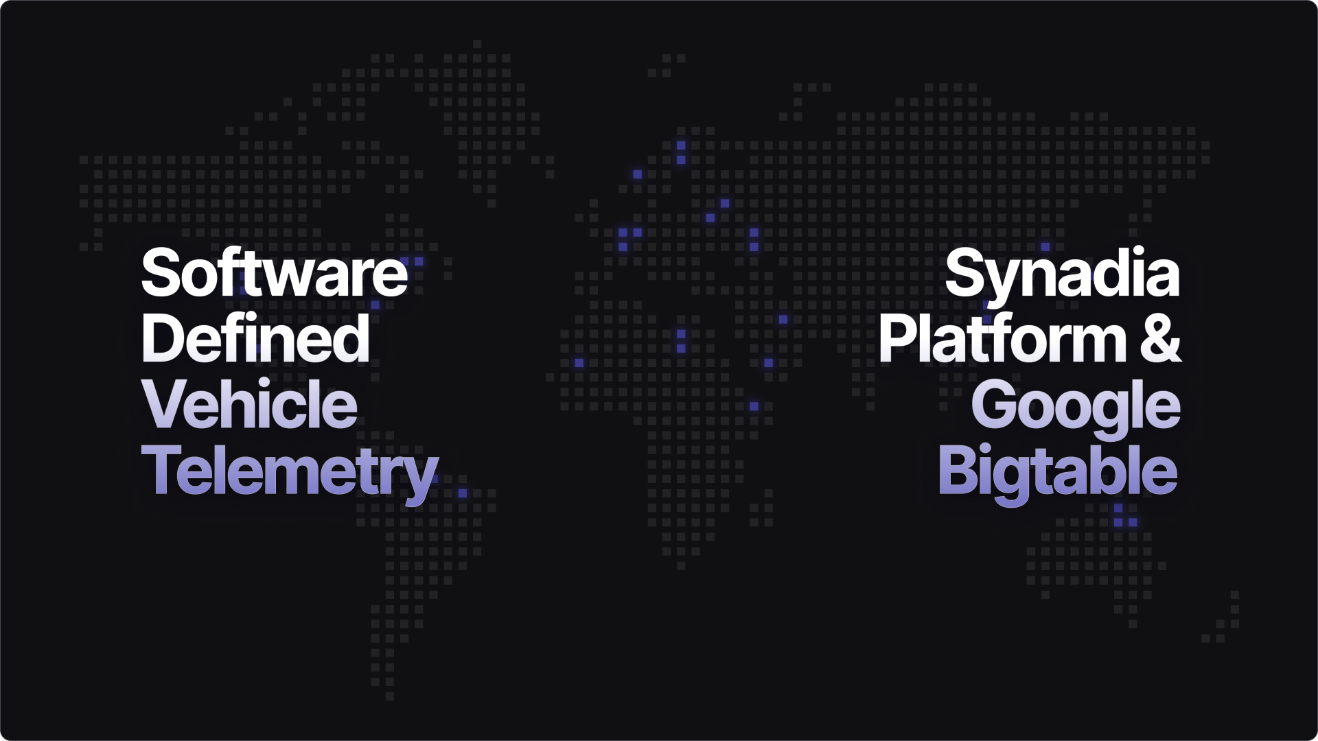 Real-Time Telemetry with Synadia and Google Cloud Bigtable