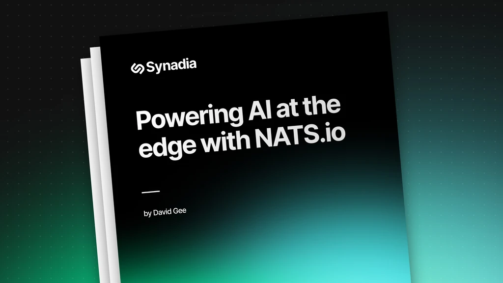Powering Al at the edge with NATS.io